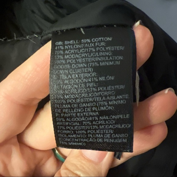 The North Face Arctic Parka Jacket Medium - Black - Picture 12 of 13